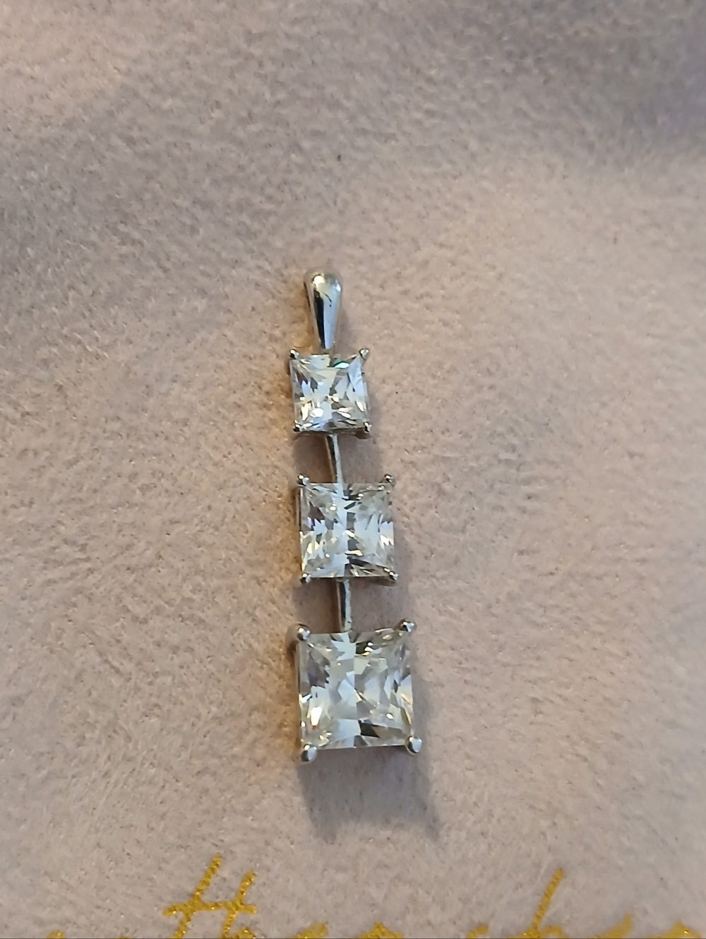 Simulated Diamond Necklace